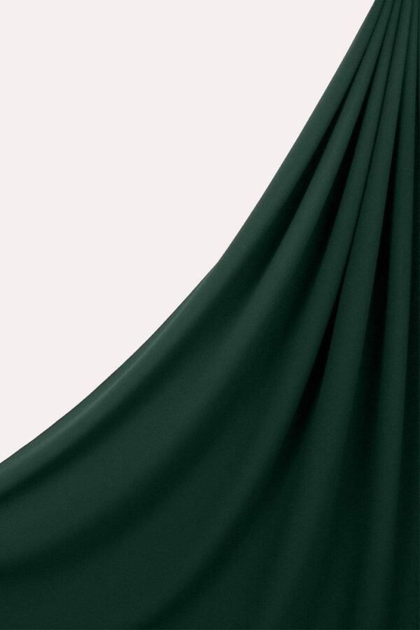 Forest Green Georgette Hijab