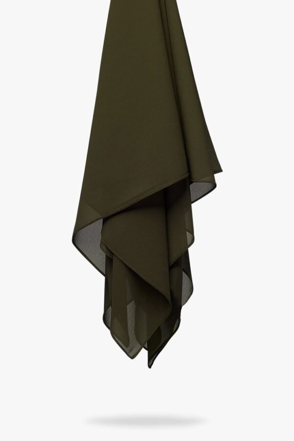 olive_green georgette hijab